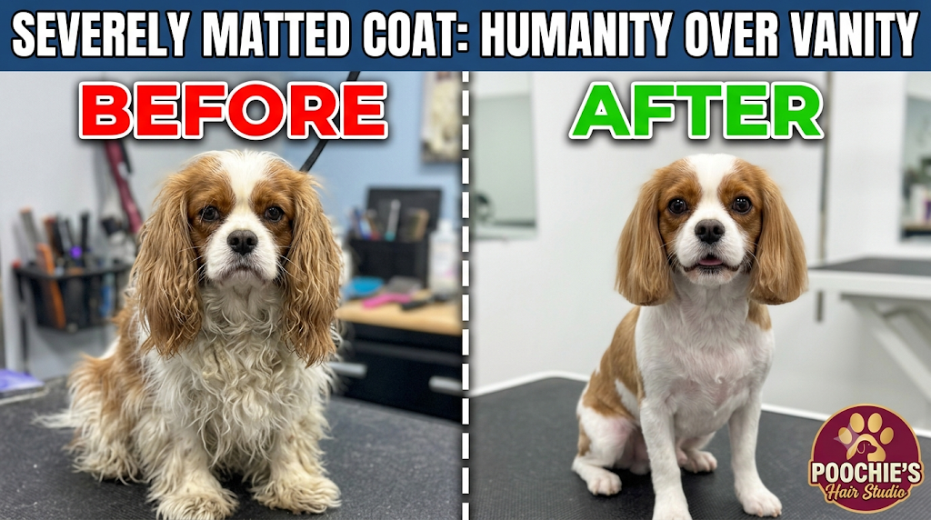 Severely Matted Dog Hair: When Brushing Isn’t Enough and Shaving Is the Only Humane Option