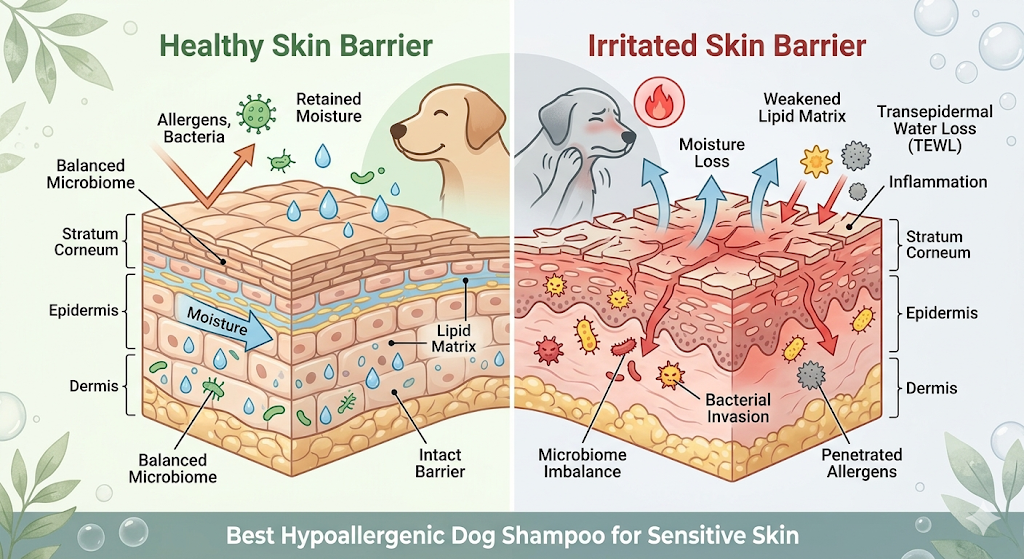 Best Hypoallergenic Dog Shampoo for Sensitive Skin