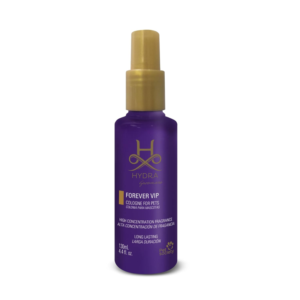 Hydra Forever VIP Pet Cologne: Professional Finishing Spray for Dogs at Pooches Hair Studio