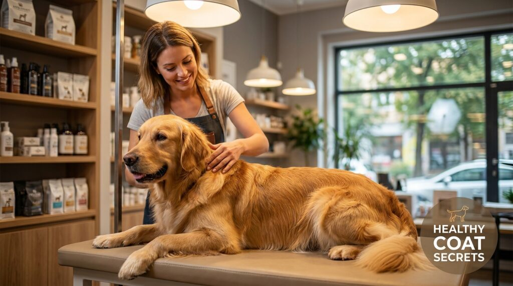 Professional dog skin diseases treatment and grooming care