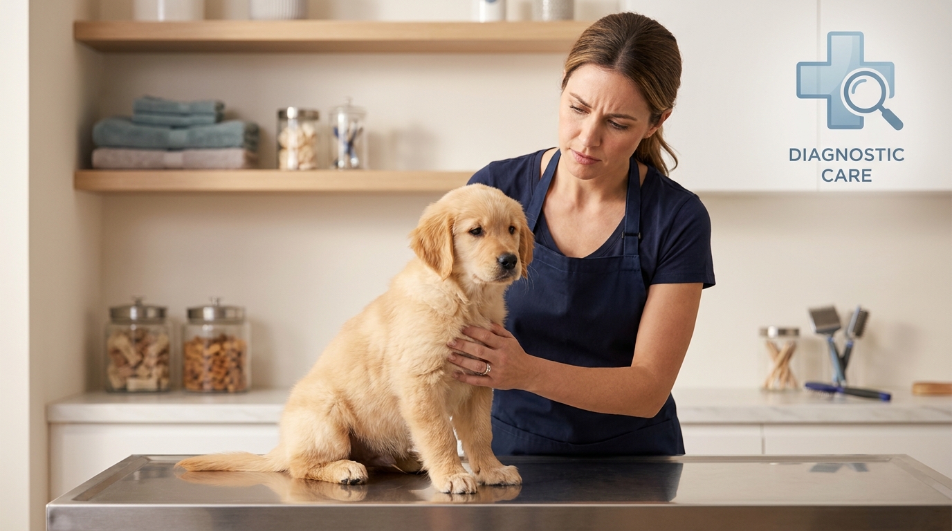 Dog bloody stool causes and professional pet care guidance
